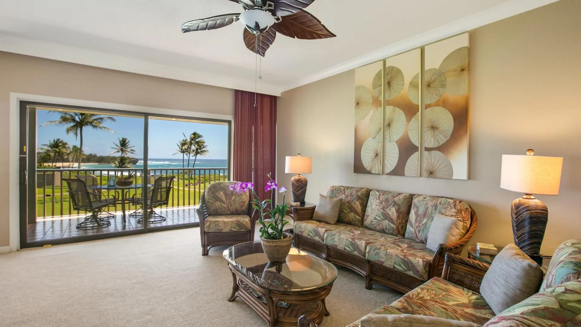 Holiday home Prime Oceanfront Condo Near Shipwreck Beach - Alekona Kauai Koloa