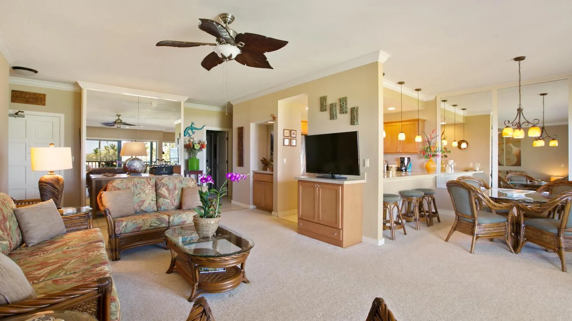 Holiday home Prime Oceanfront Condo Near Shipwreck Beach - Alekona Kauai Koloa